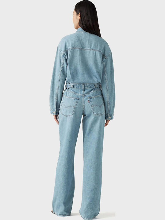 Γυναικεία Ολόσωμη Φόρμα Light Aged Denim