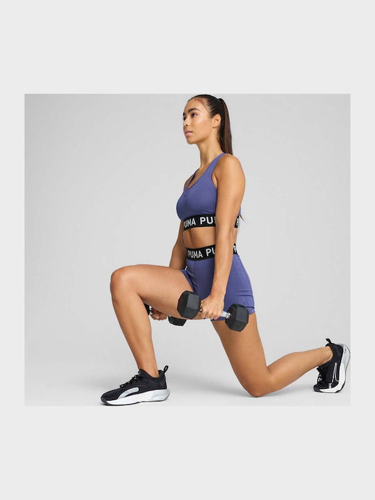 4keeps Women's Sports Bra without Padding Dark Blue