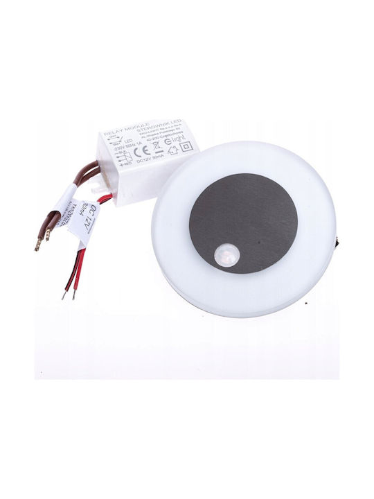 Eko Light Φωτιστικό Δαπέδου LED Εξωτερικού Χώρου με Θερμό Λευκό Φως