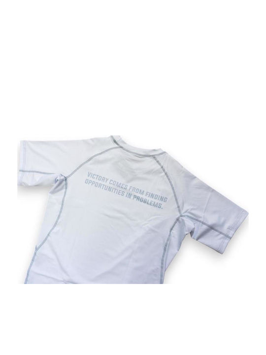 Chosen Short Sleeve Shirt CHRS149 for Jiu-Jitsu White