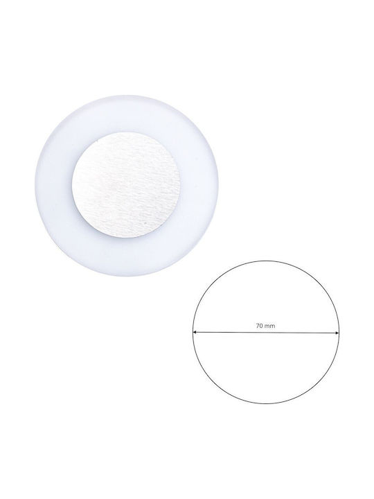 Eko Light Φωτιστικό Δαπέδου LED Εξωτερικού Χώρου με Θερμό Λευκό Φως