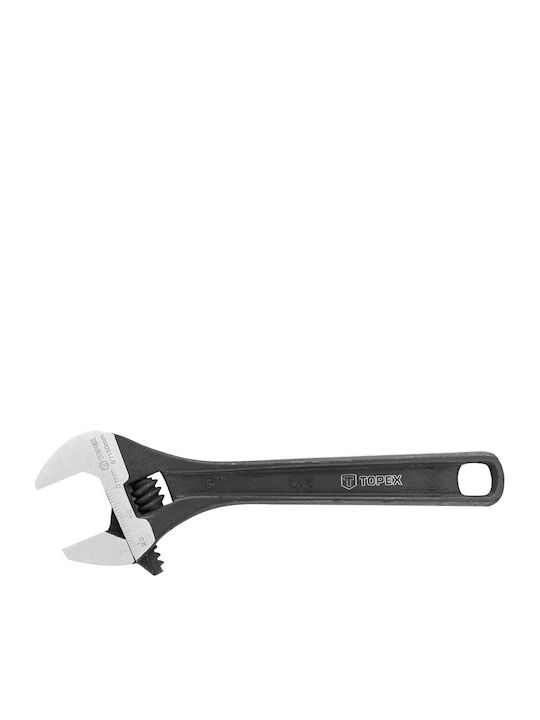 Topex Cheie franceză Lungime 150mm cu deschidere a falțului până la 20mm
