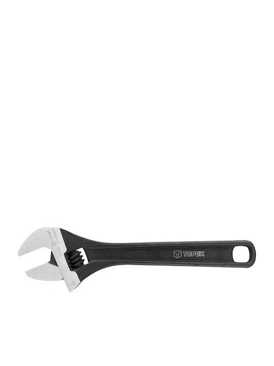 Topex Cheie franceză Lungime 150mm cu deschidere a falțului până la 20mm