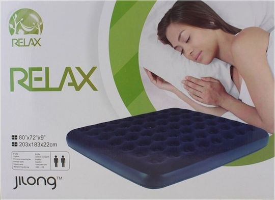 Jilong Φουσκωτό Στρώμα Ύπνου King Size 203x183x22εκ.