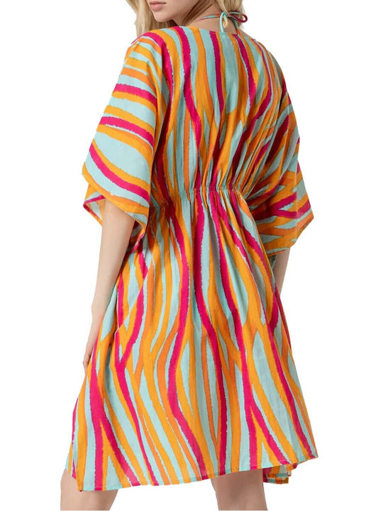 Surkana Damen Kimono Multicolour