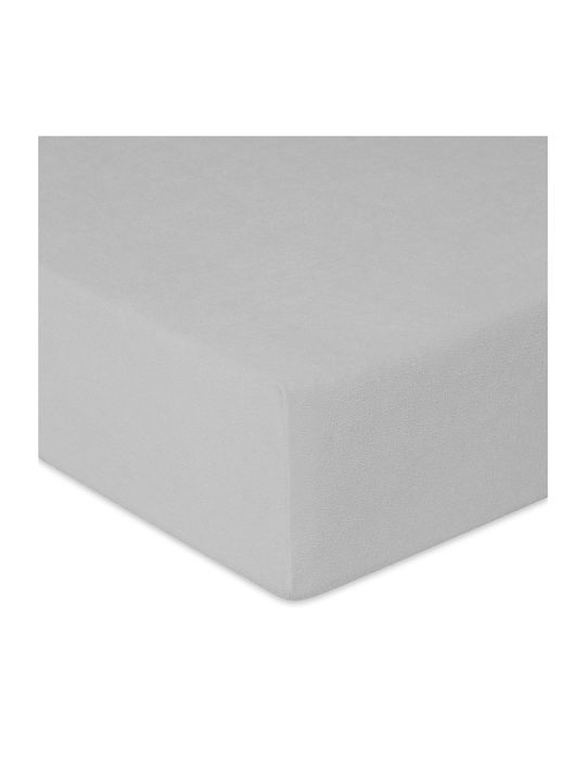 Matex Σεντόνι Ημίδιπλο με Λάστιχο 130x190εκ. Gray