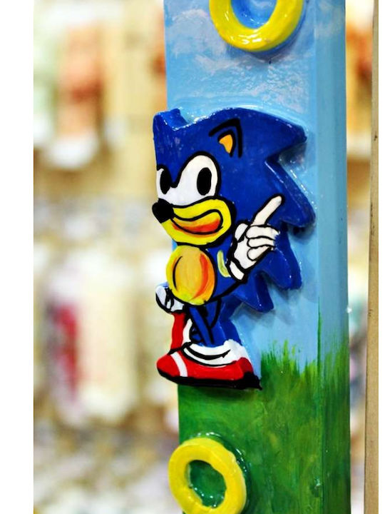 Easter Candle Sonic the Hedgehog Round Sonic 25cm