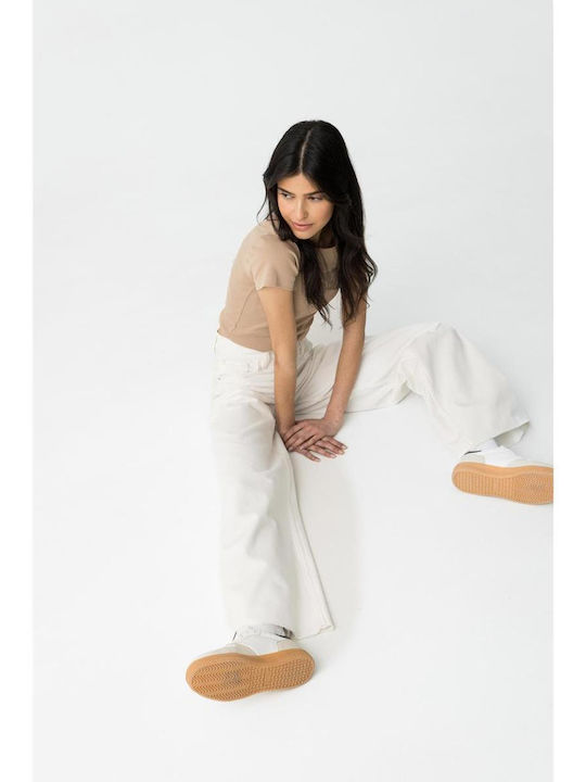 Παιδικό Παντελόνι Τζιν Off White