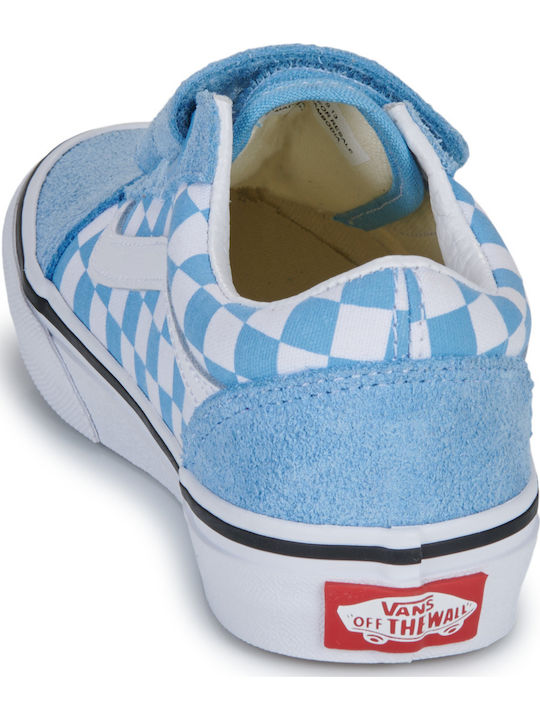 Old Skool Old Skool V Kids Sneakers with Scratch Blue