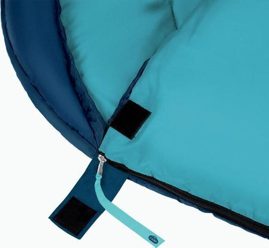Nils Sleeping Bag Single Summer Blue-teal
