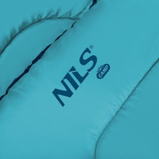 Nils Sleeping Bag Single Summer Blue-teal