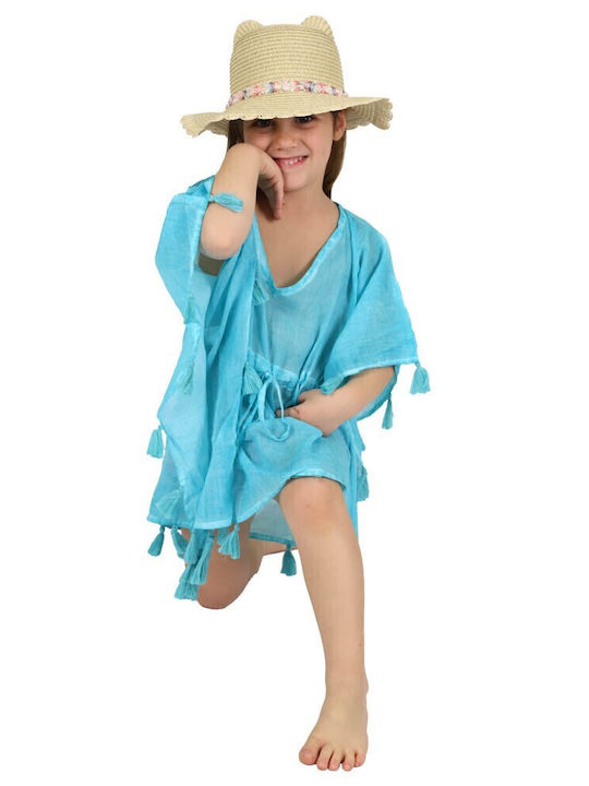 Aquablue Kinderhut Fedora Stroh Beige