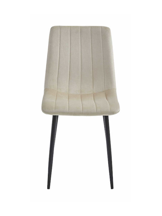 Lava Stühle Speisesaal Cool Beige 4Stück 43x51x90cm