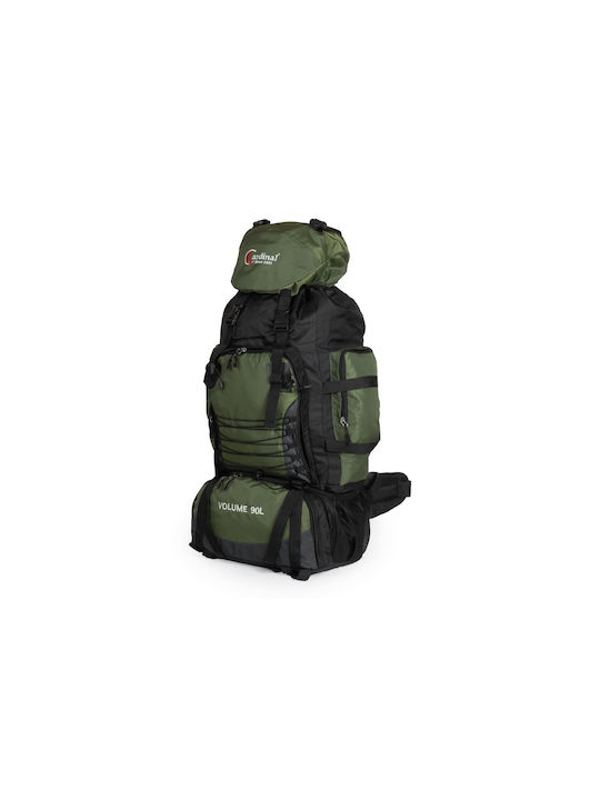 Cardinal Travel 90l Waterproof Mountaineering Backpack 90lt Khaki 990