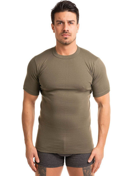 Men's Undershirt Short-sleeved Ladi