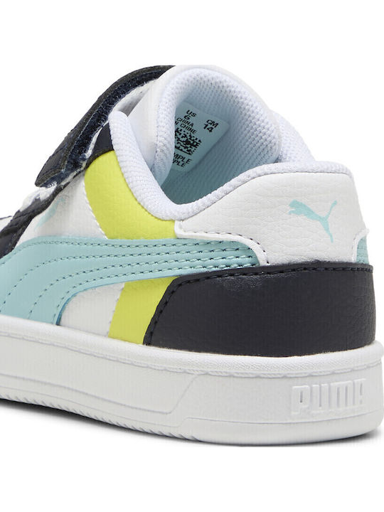 PUMA Caven 2.0 Block AC+Inf Kids Sneakers Anatomic with Scratch White PUMA Caven 2.0 Block AC+Inf Kids Sneakers Anatomic with Scratch White