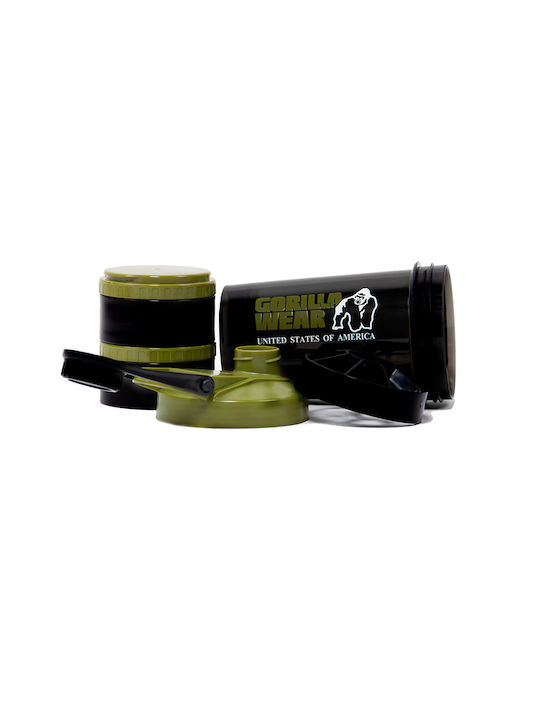 Gorilla Wear Shaker Πρωτεΐνης 500ml Πλαστικό Μαύρο Gorilla Wear Shaker Πρωτεΐνης 500ml Πλαστικό Μαύρο