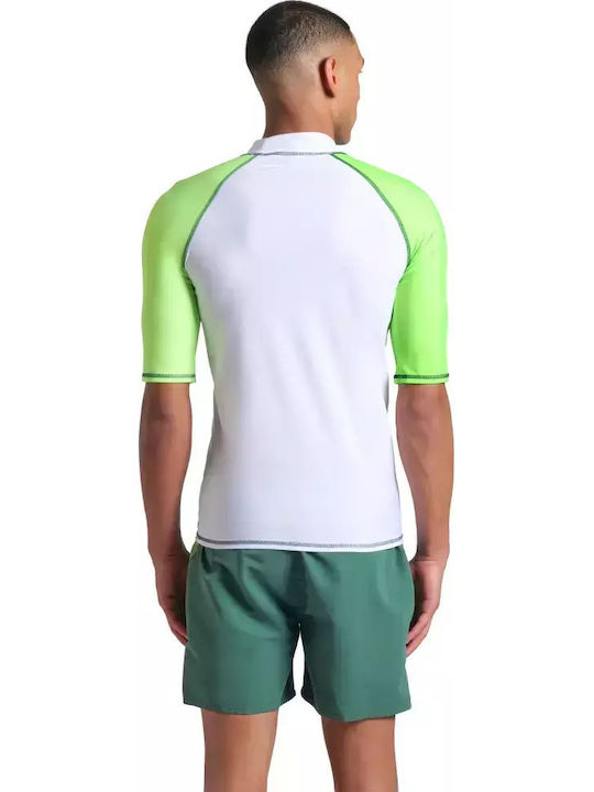 Arena Rash Vest Αντηλιακή Μπλούζα White