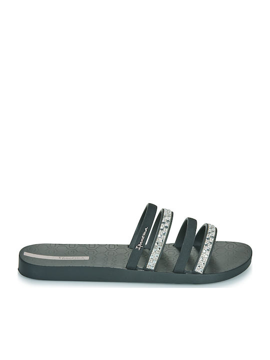 Chic Frauen Flip Flops in Schwarz Farbe