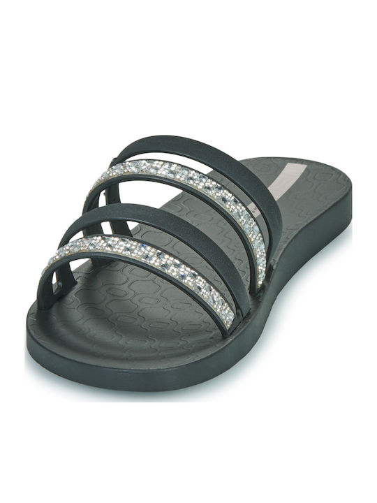 Chic Frauen Flip Flops in Schwarz Farbe