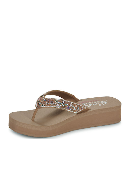 Women's Flip Flops Brown