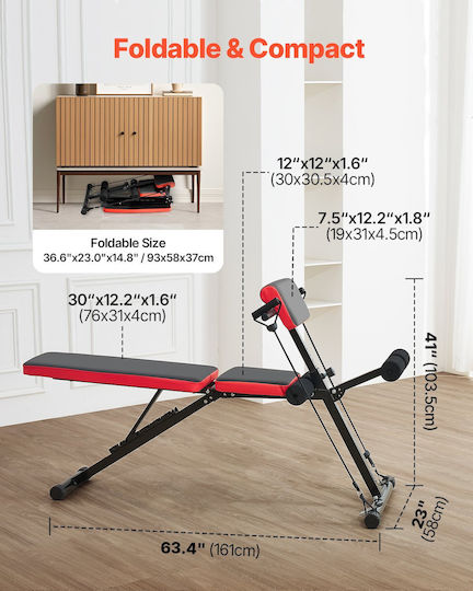 Vevor Vevor Einstellbarer Trainingsbank