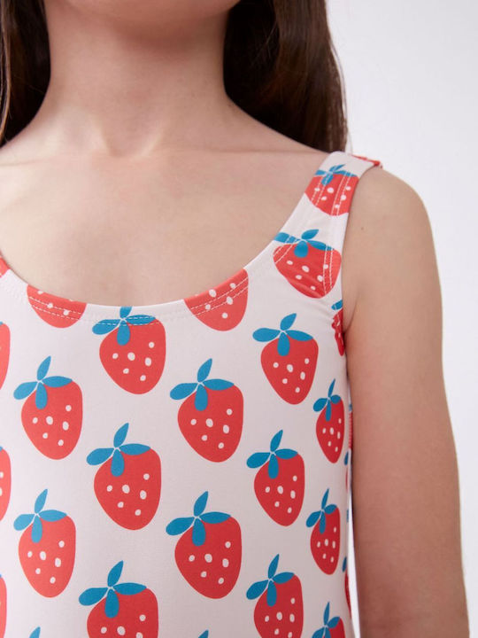 Compania Fantastica Kinder Badeanzug Einteilig Strawberry