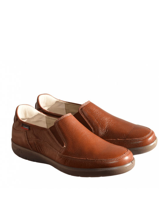 Men's Leather Casual Shoes Tabac Brown
