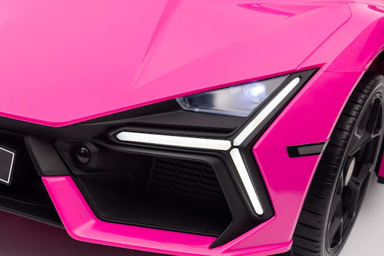 Lamborghini Revuelto Cu Un Loc Cu Telecomandă Licențiat 12 Volți Roz