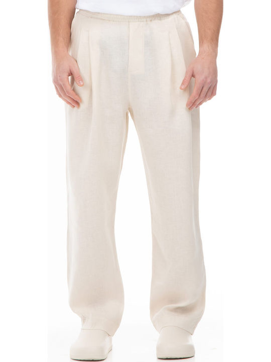 Pantaloni Cream