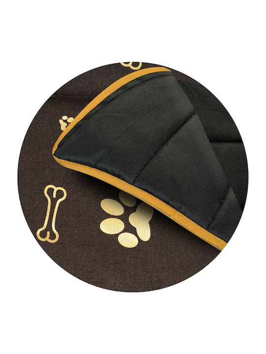 AIO Factory Sofa Dog Bed Gold 80x60cm