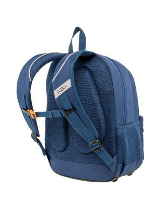 Polo Pins Schulranzen Rucksack Junior High-High School Blau 20Liter 2025