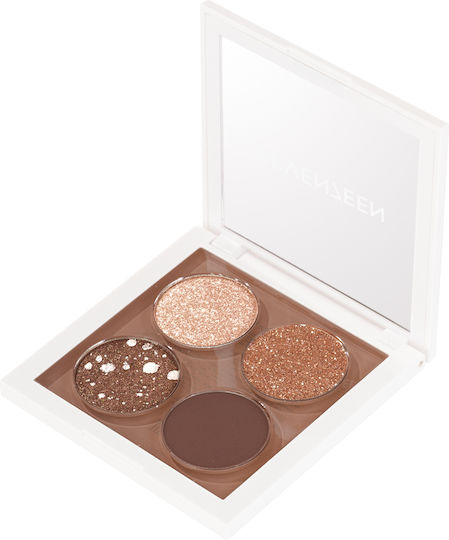 Seventeen Vibrant Eye Shadow Palette in Solid Form Love For Nude 5.7gr