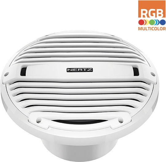 Hertz Σετ Ηχεία Σκάφους Hms 10 B2-ld-w 10" με 300W RMS Λευκό