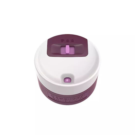 Kambukka Pahar Termos Oțel Inoxidabil / Sticlă 300ml Lac Lac Cherry