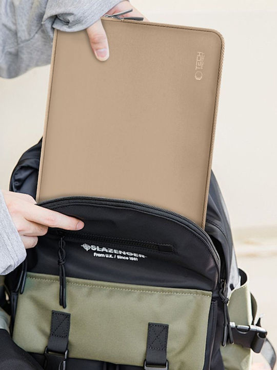 Tech-Protect Neoslim Θήκη για Laptop 16" Caffe Latte