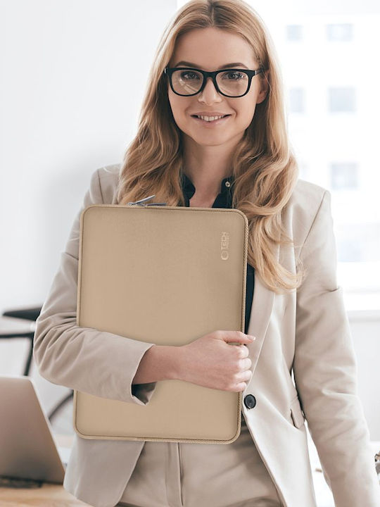 Tech-Protect Neoslim Tasche Fall für Laptop 14" Caffe Latte