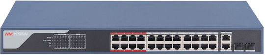 Hikvision DS-3E1326P-EI/M Managed L2 PoE Switch με 26 Θύρες Ethernet και 24 SFP Θύρες