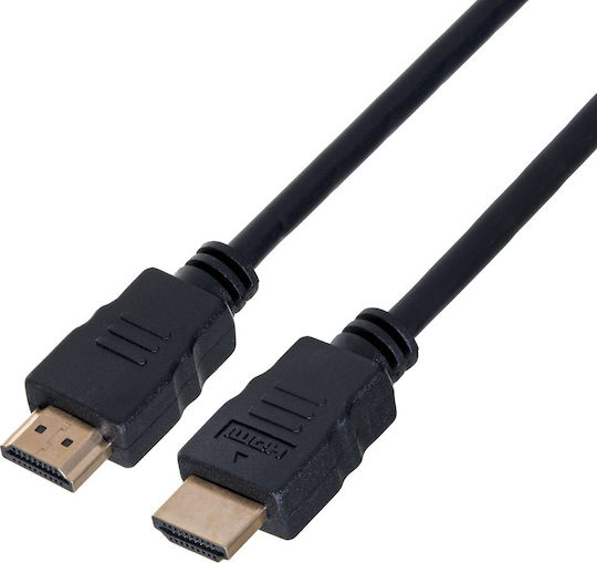Lanberg HDMI 2.0 Premium High Speed 4K 60Hz HDR Cable HDMI Male - HDMI Male 10m Black