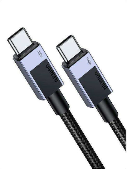 Ugreen USB 2.0 Cable USB-C Male - USB-C 100W PD Black 3m 45065