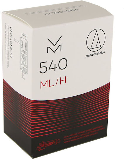 Audio Technica Moving Magnet Turntable Cartridge VM540ML Red