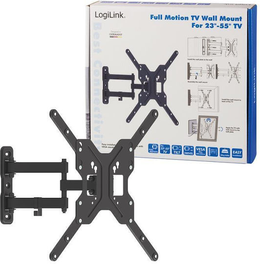 LogiLink BP0016 Επιτοίχια έως 55" και 30kg