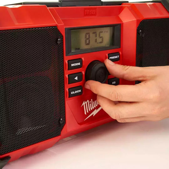 Milwaukee M18 JSR-0 Tragbares Radio mit USB Schwarz