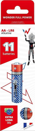 Wonder Alkaline Batterien AA 1.5V 11Stück