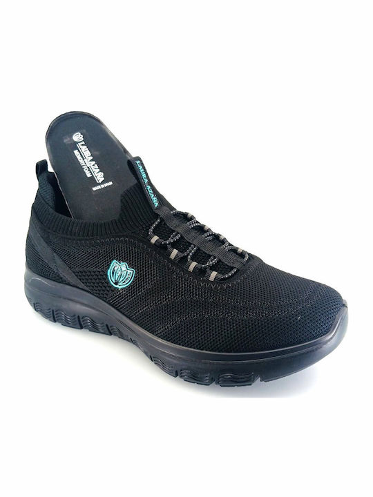 Γυναικεία Ανατομικά Sneakers Μαύρο