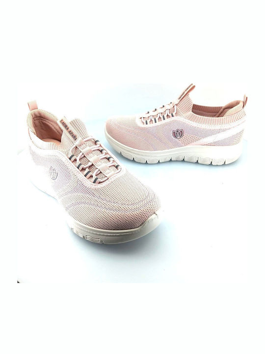 Γυναικεία Ανατομικά Sneakers Ροζ