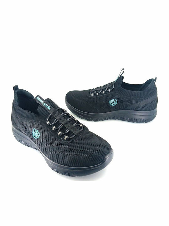 Γυναικεία Ανατομικά Sneakers Μαύρο