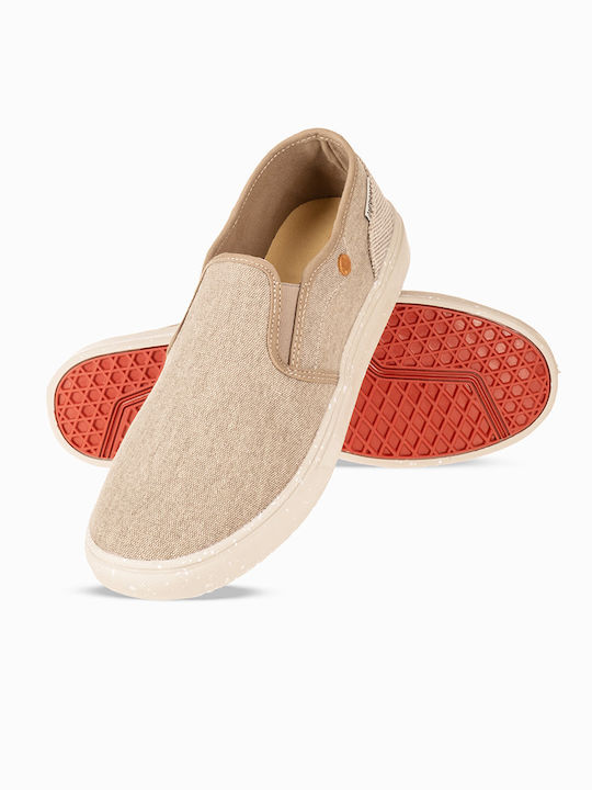Men's Slip-Ons Beige