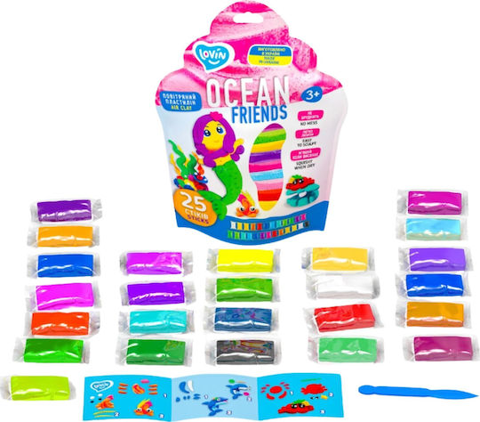 Okto Knete Spiel-Set Für Alter 5+ Mehrfach Farben (Verschiedene Designs) 1Stück