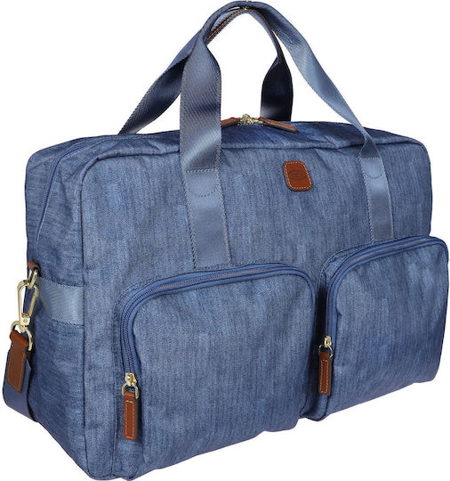 Bric's Milano Sack Voyage Blue Fabric L46xW22xH24cm